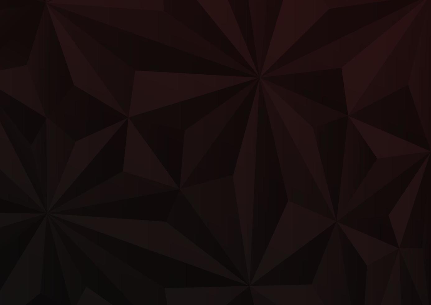 abstract low poly dark background with triangle shapes vector