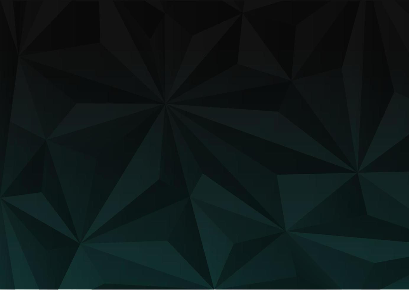 abstract low poly dark background with triangle shapes vector