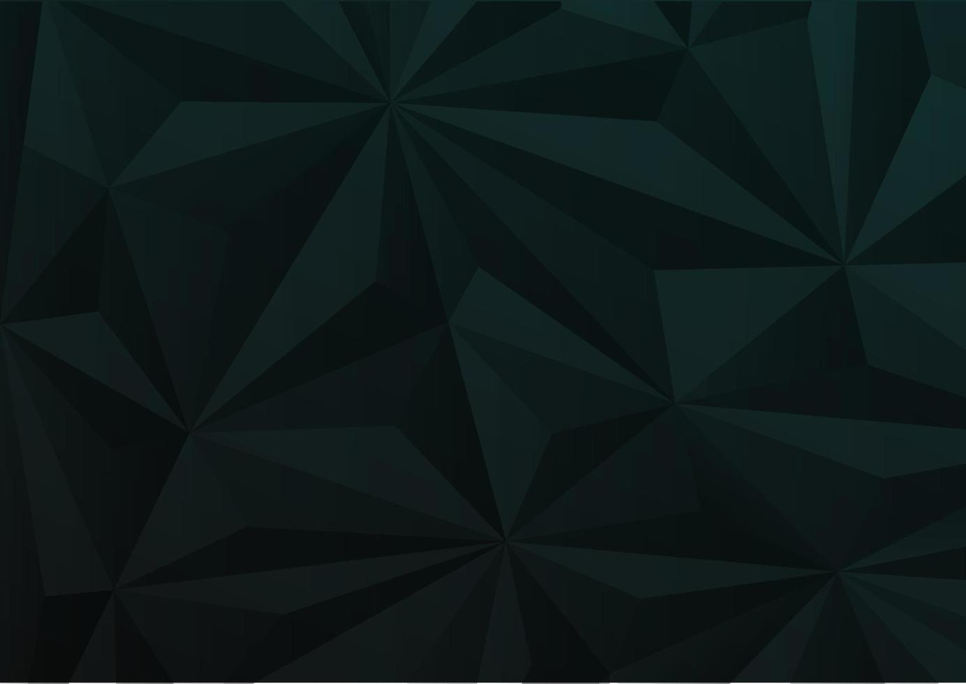 abstract low poly dark background with triangle shapes vector