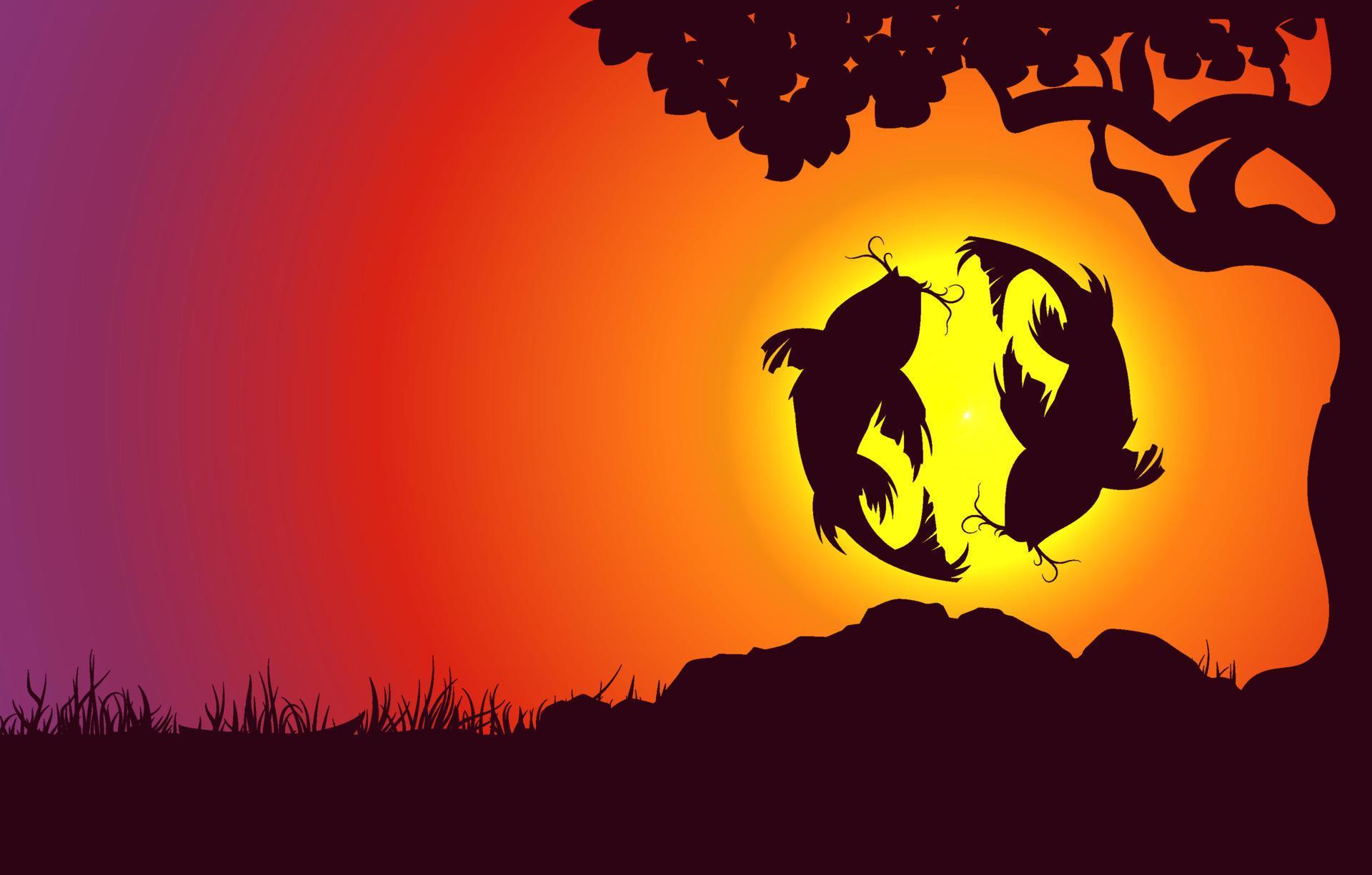 Horoscope Symbol Next To Tree Silhouette On Sunset Landscape Background arrow-icon-sign-symbol-design-10146774-png