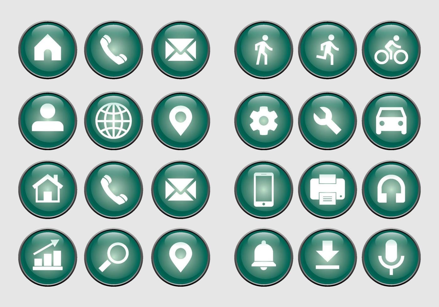 Set of business icon and symbol. Vector eps 10.