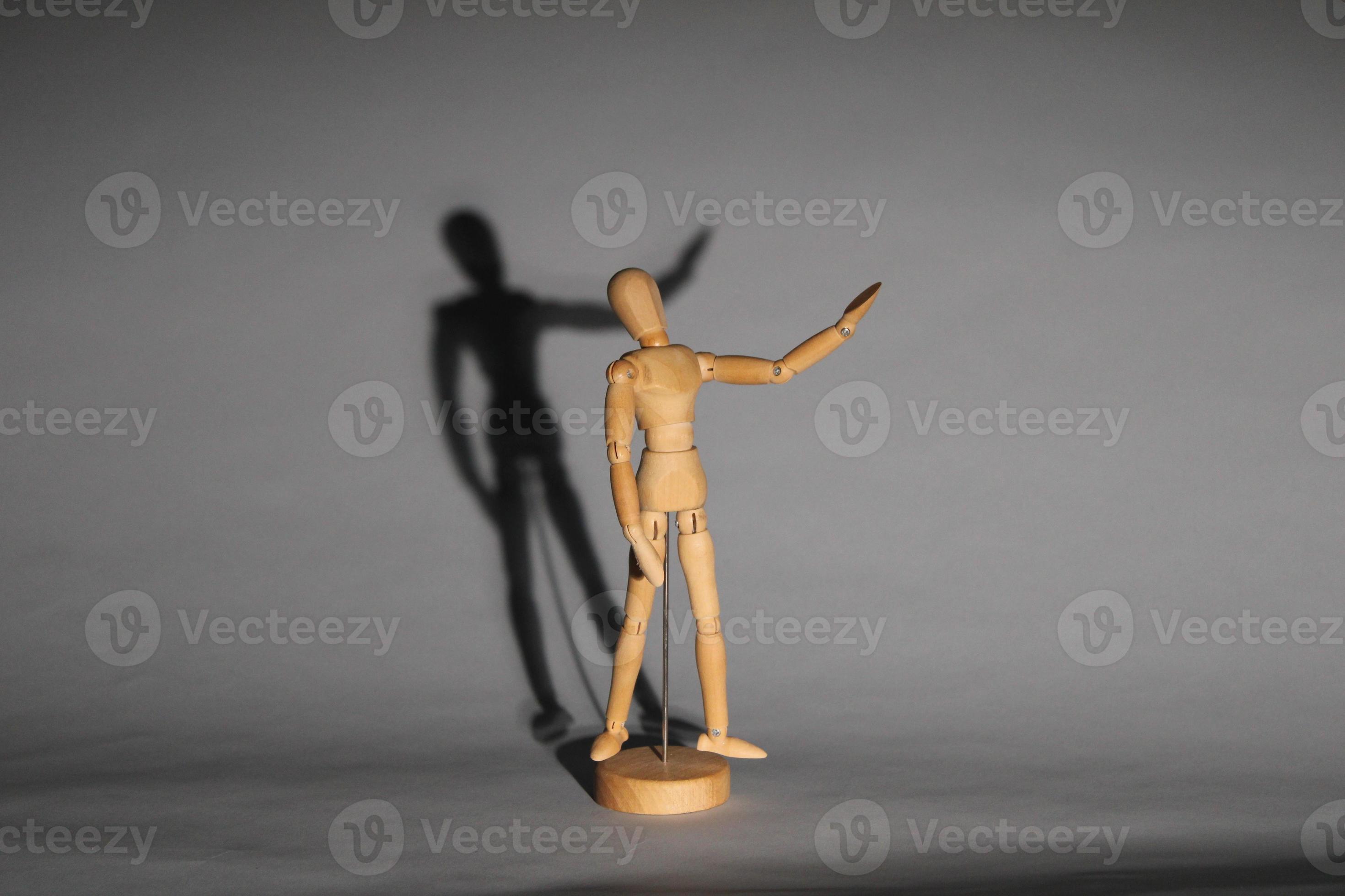 Mannequin pointing up 20298072 Stock Photo at Vecteezy