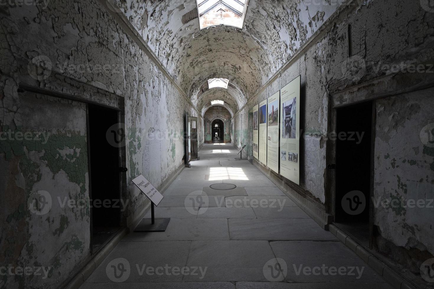 old philadelphia abandoned penitentiary photo