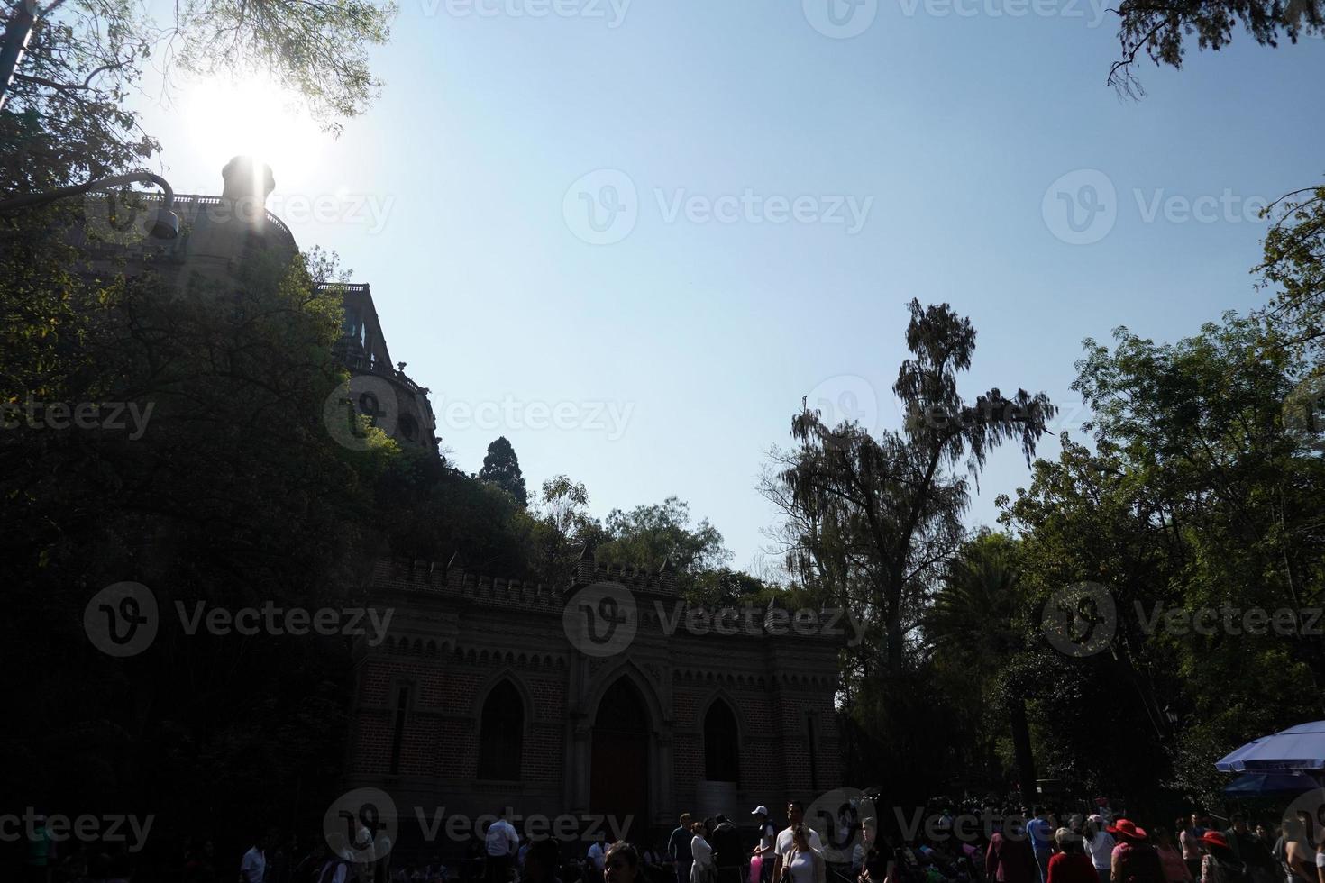 MEXICO CITY, FEBRUARY 3 2019 - Town park Chapultepec crowded of people on sunday photo