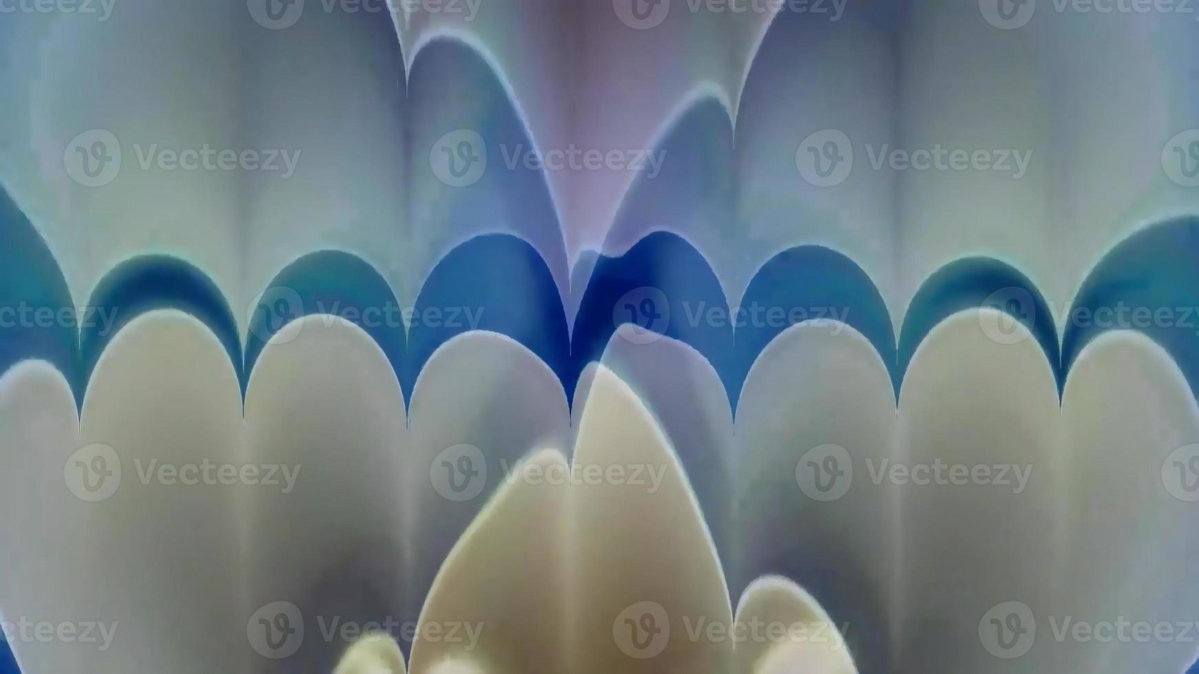 Wavy Vibrant Abstract Background Digital Rendering photo