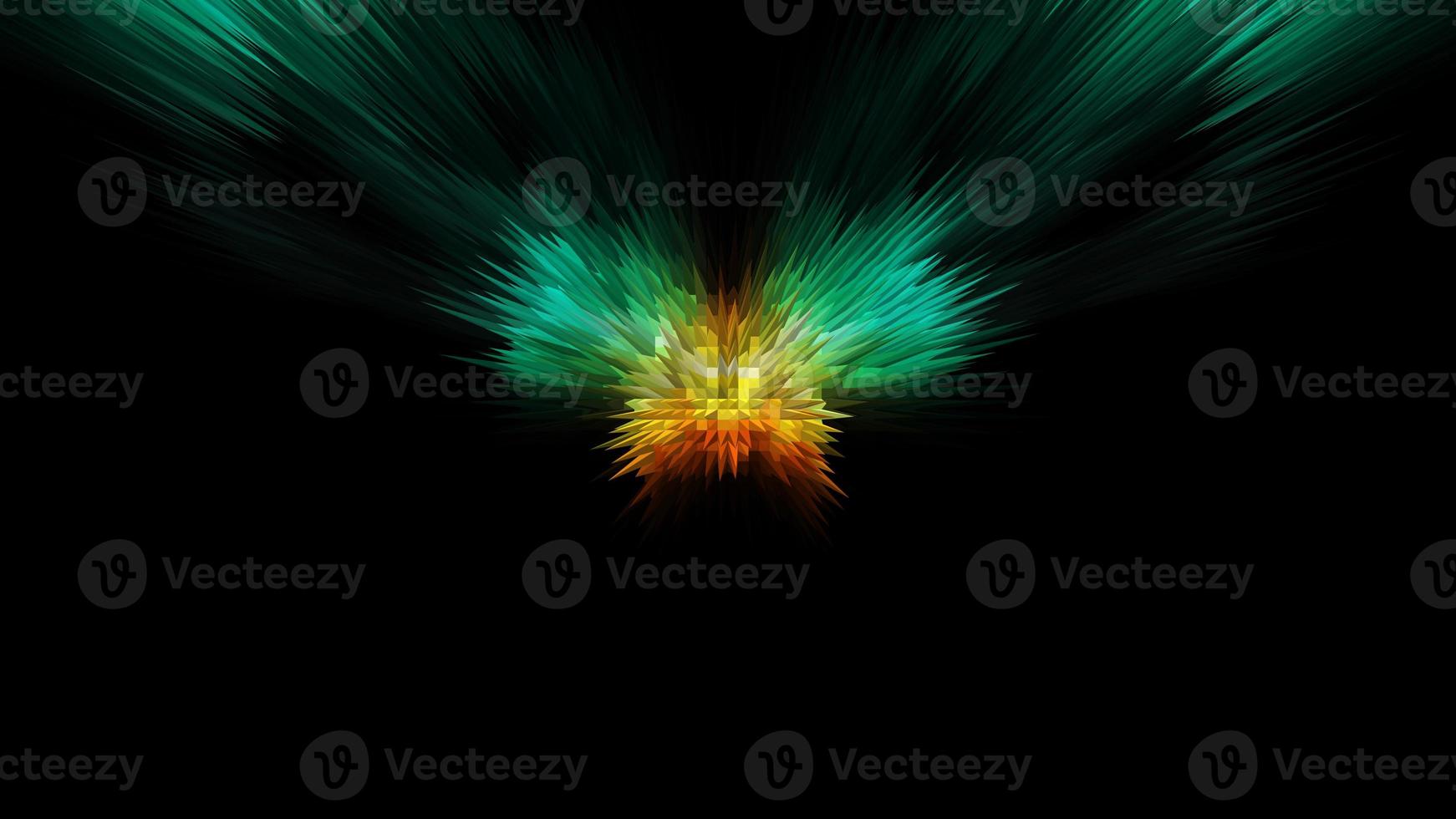Digital Rendering Lighting Strike Electric Background photo