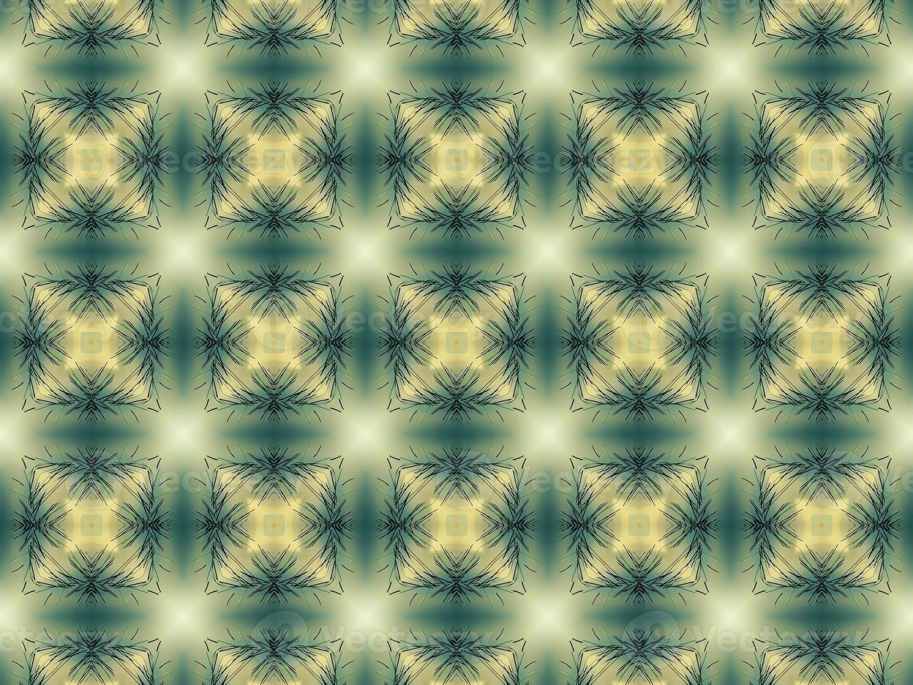 Digital Illustration Kaleidoscope Pattern photo