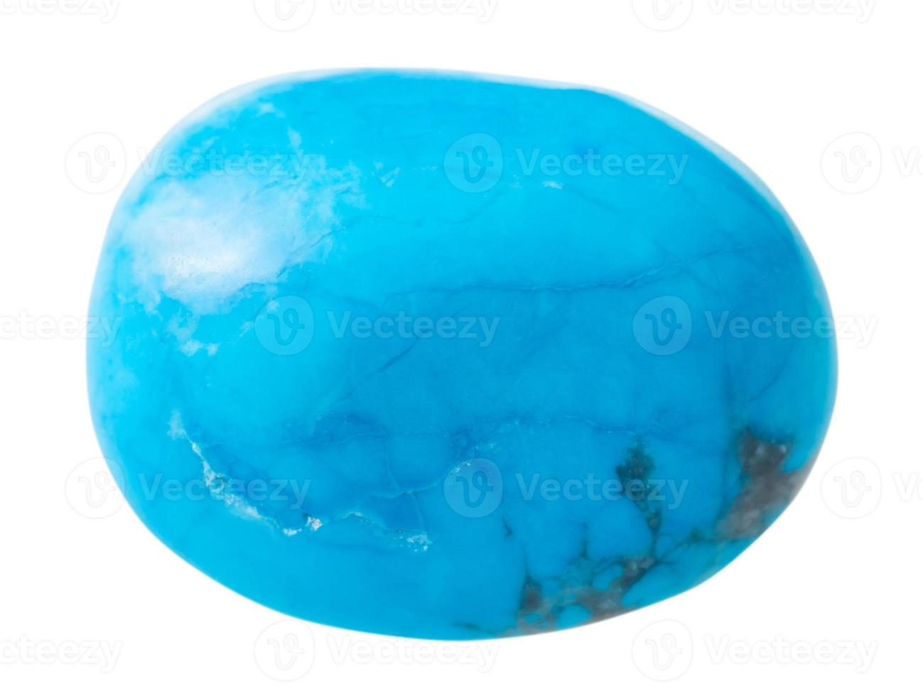 specimen of turkvenit blue howlite gemstone photo