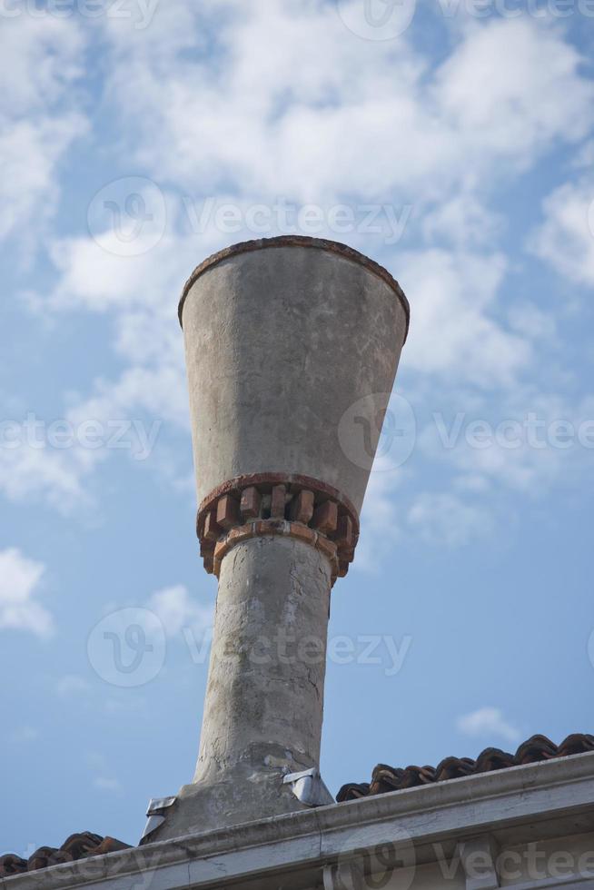 Venecia Chimenea de cerca foto