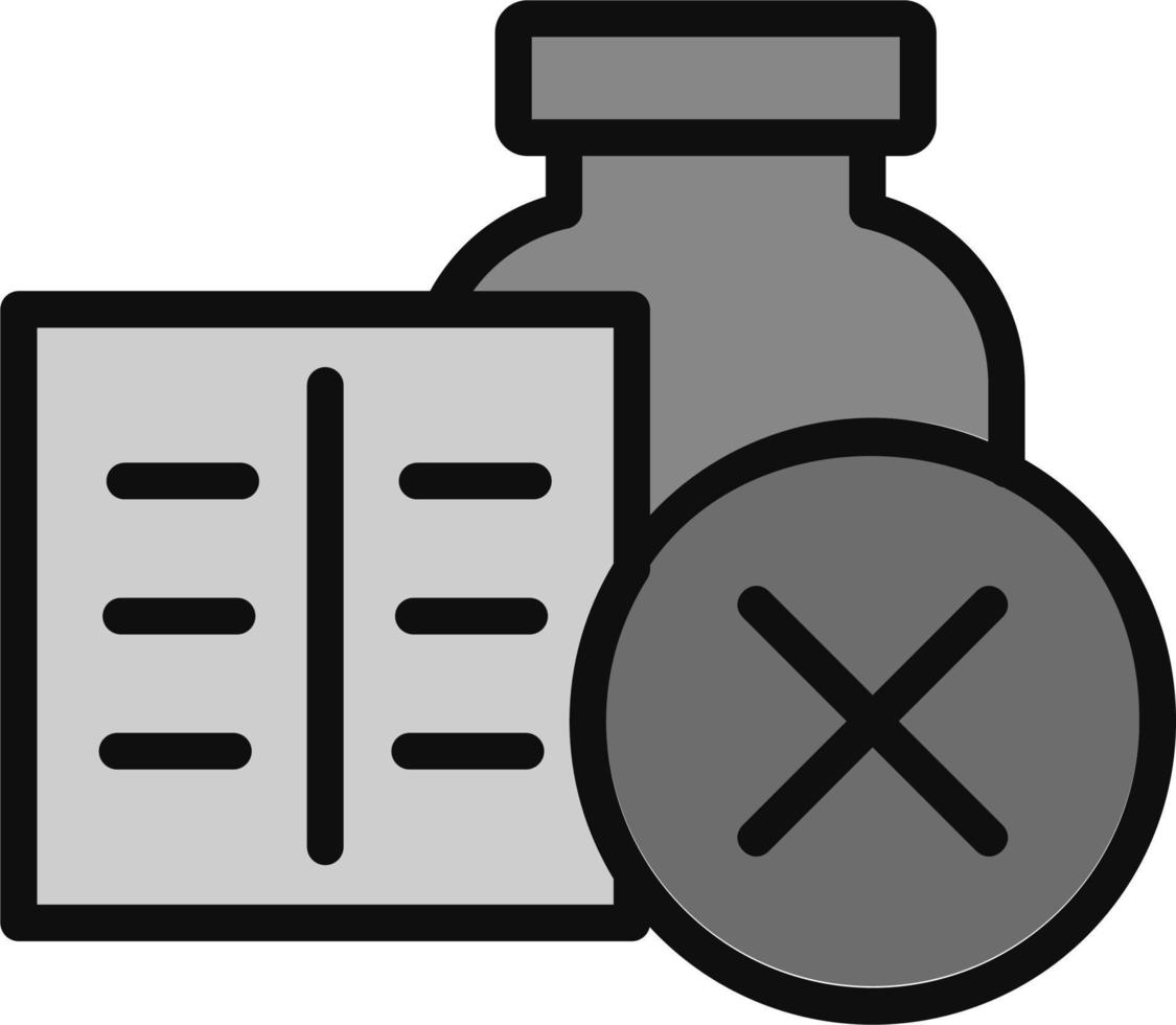 No Drugs Vector Icon