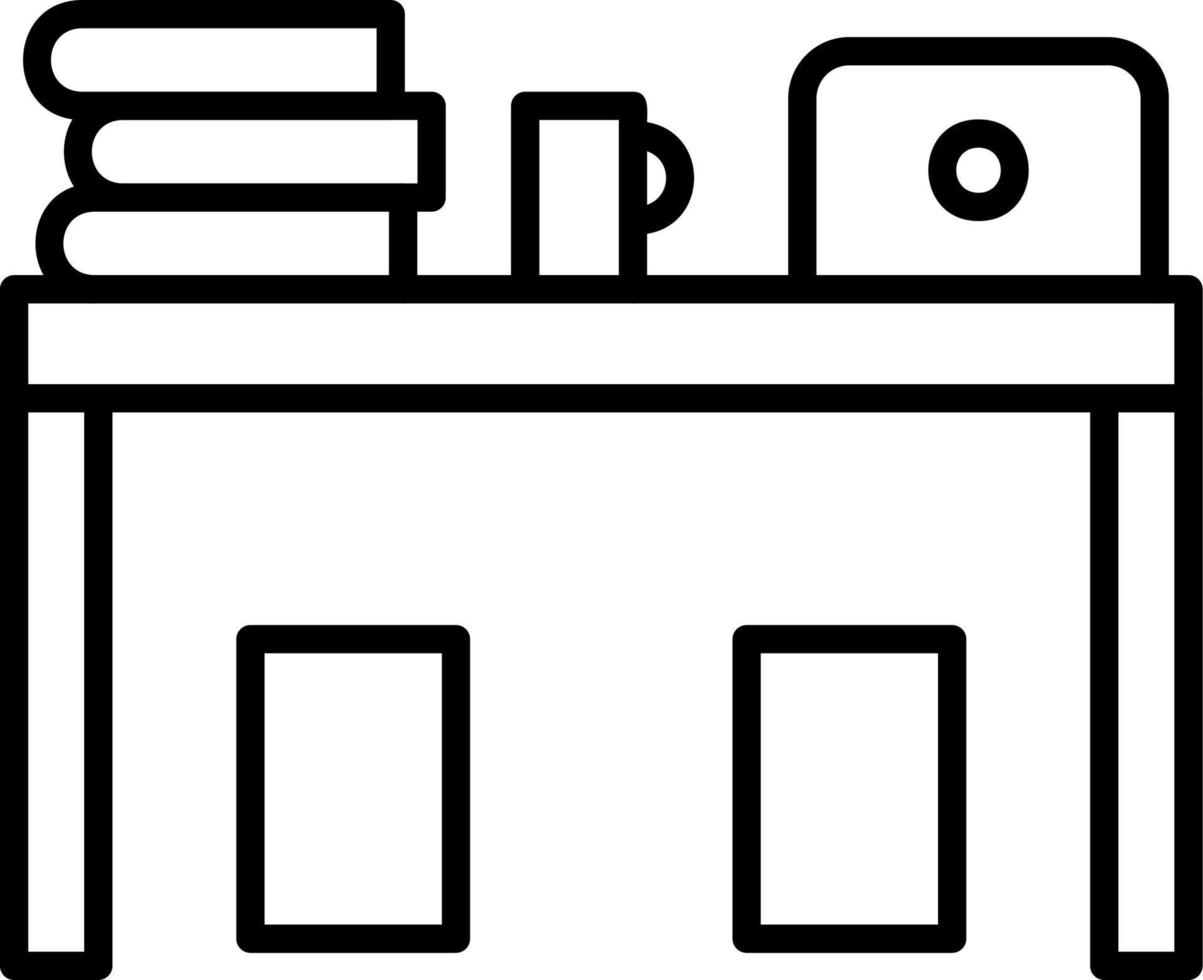 Desk Vector Icon