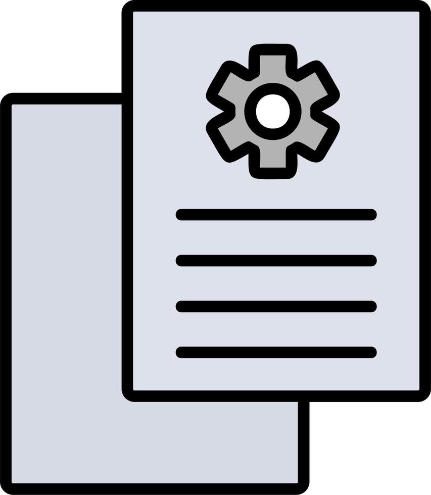 Working Report Vector Icon