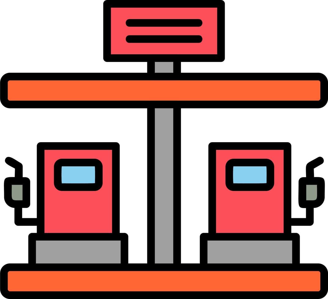 Fuel station Vector Icon