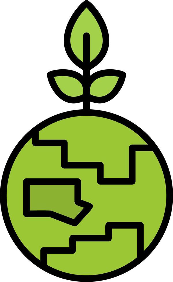 Green Earth Vector Icon