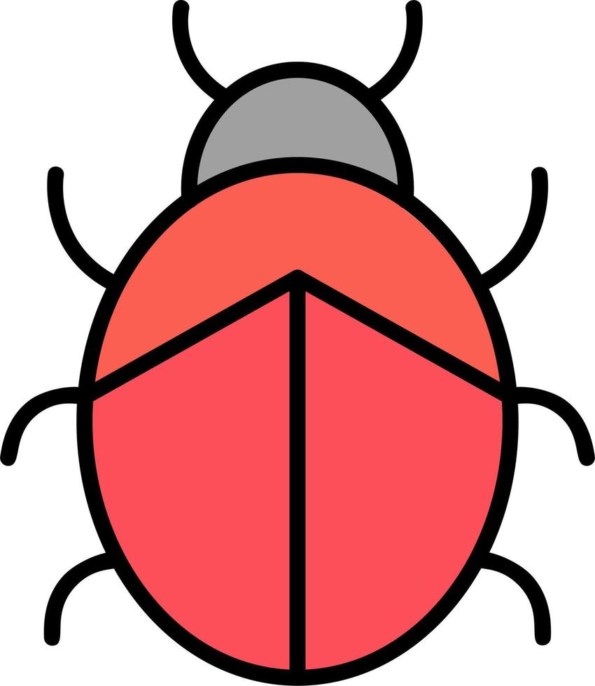 Ladybug Vector Icon