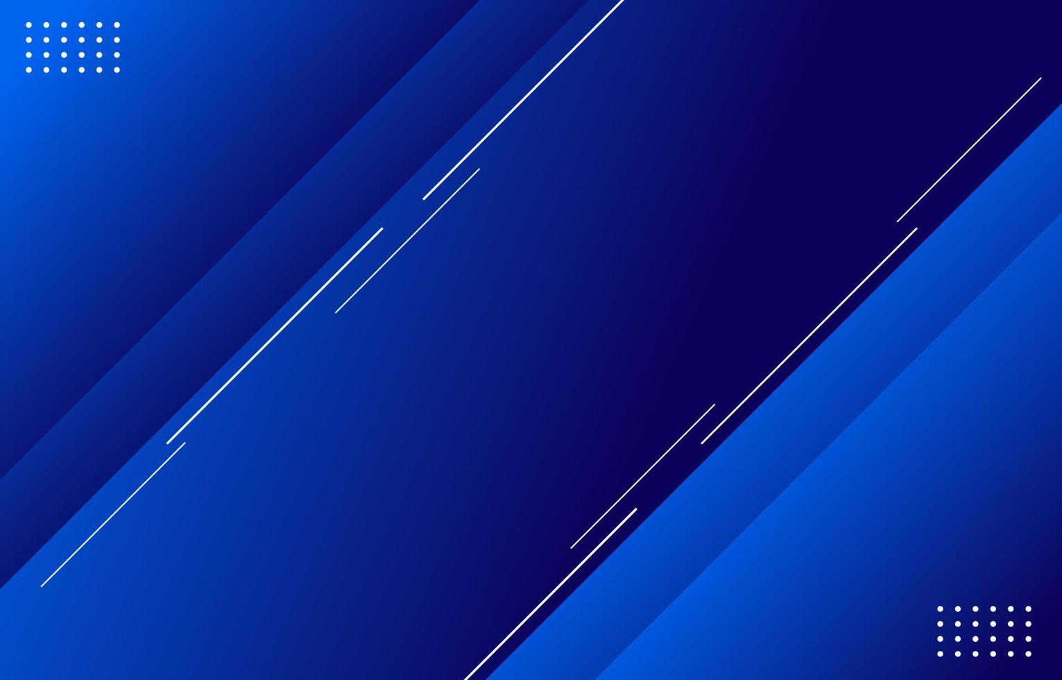 Blue gradient abstract background. Suitable for banner, landing page or presentation vector