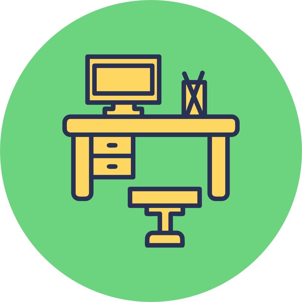 Workplace Vector Icon