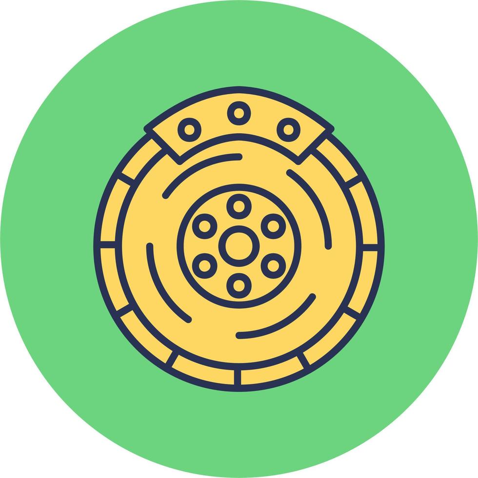 Disc Brake Vector Icon