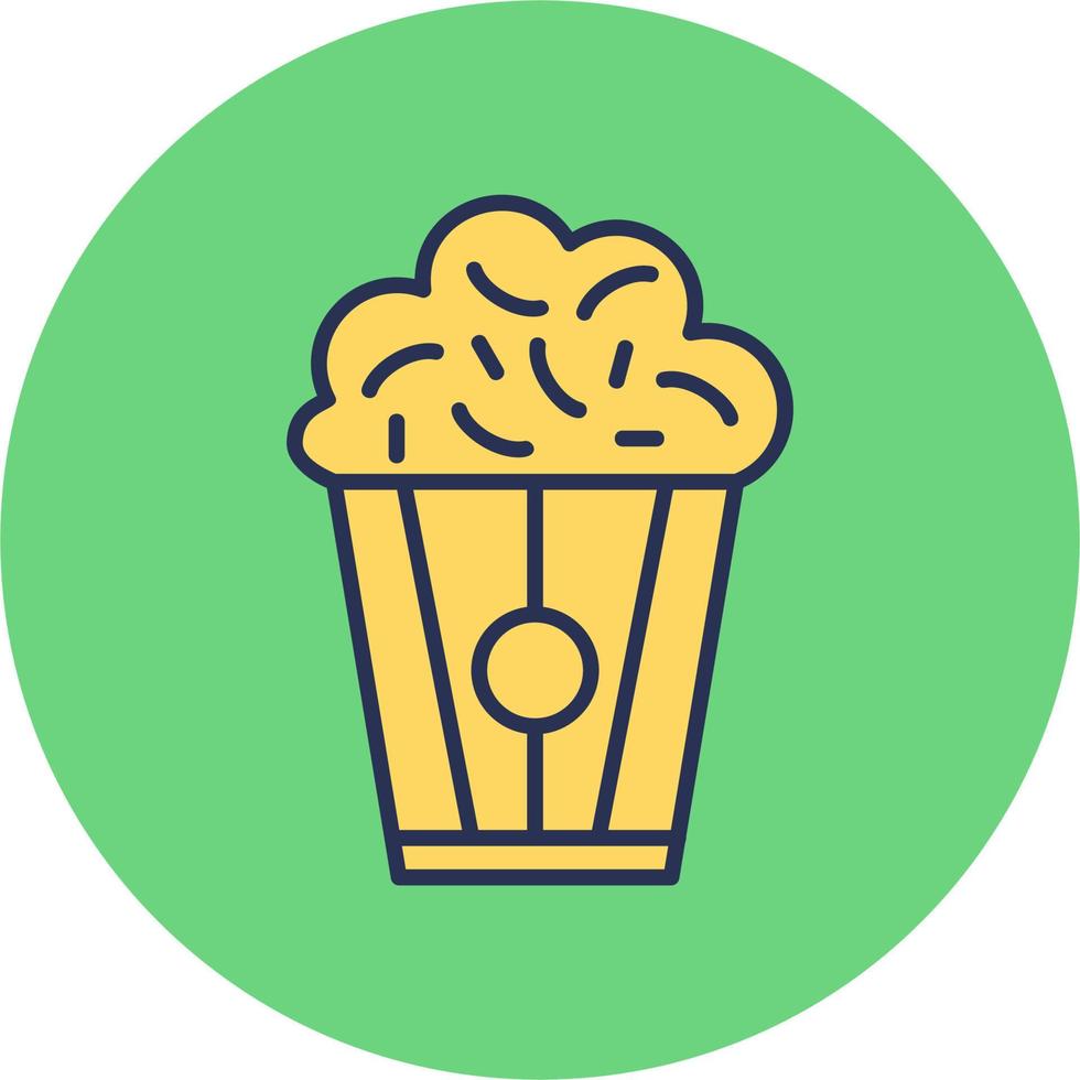 Popcorn Vector Icon