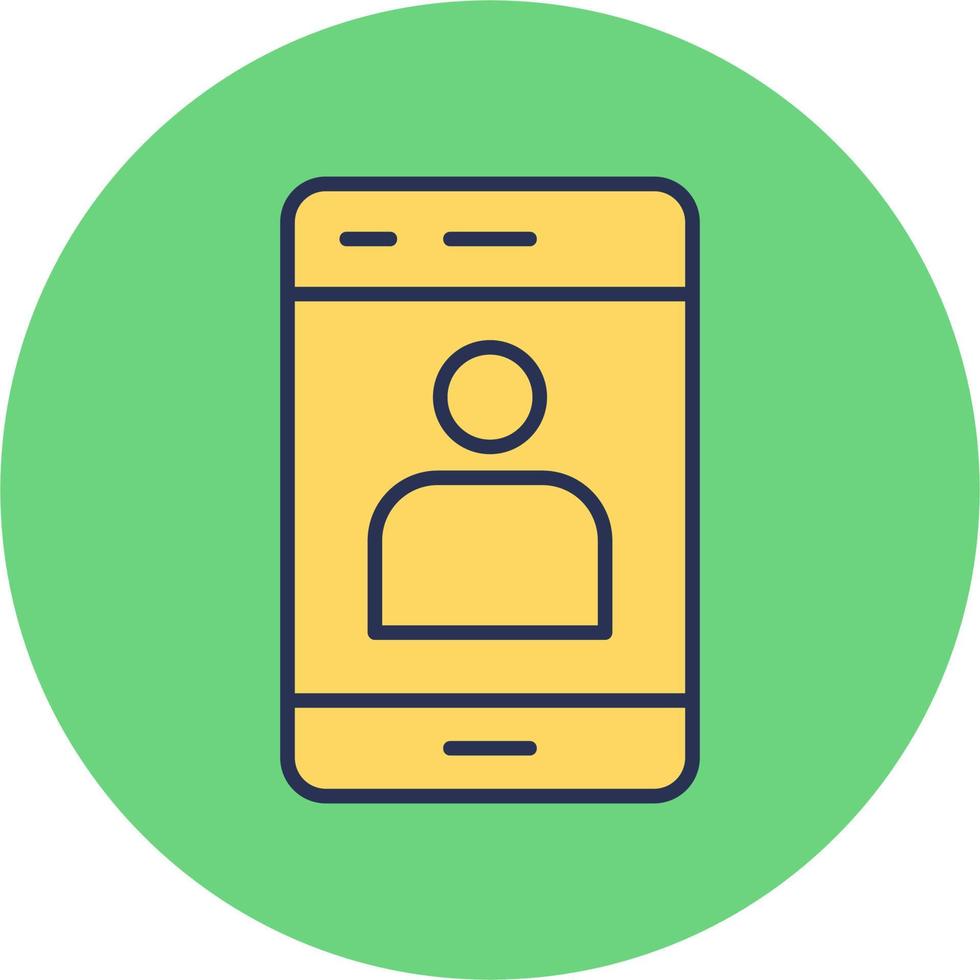 Mobile User Vector Icon 20301371 Vector Art at Vecteezy