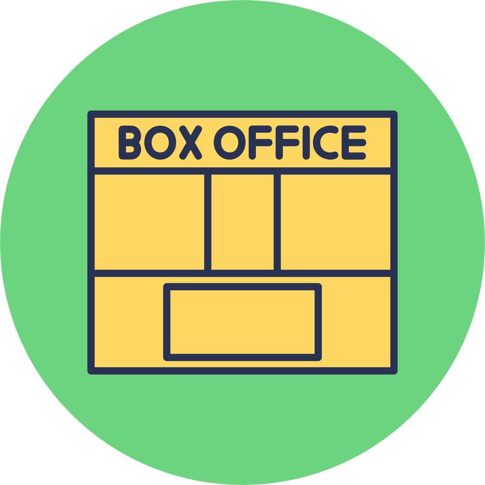 Box Office Vector Icon