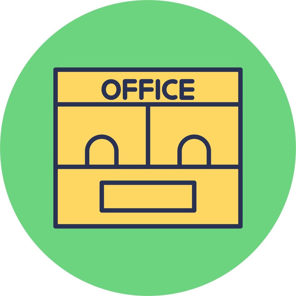 Ticket Office Vector Icon