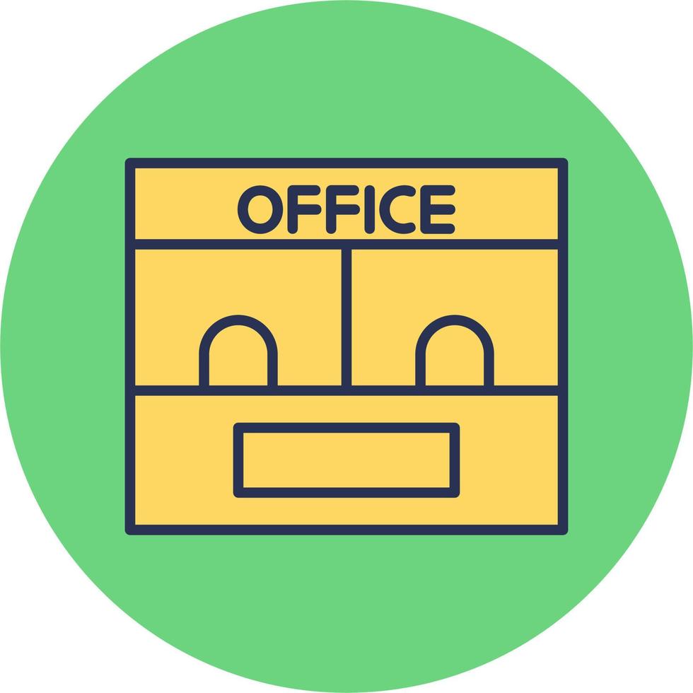Ticket Office Vector Icon