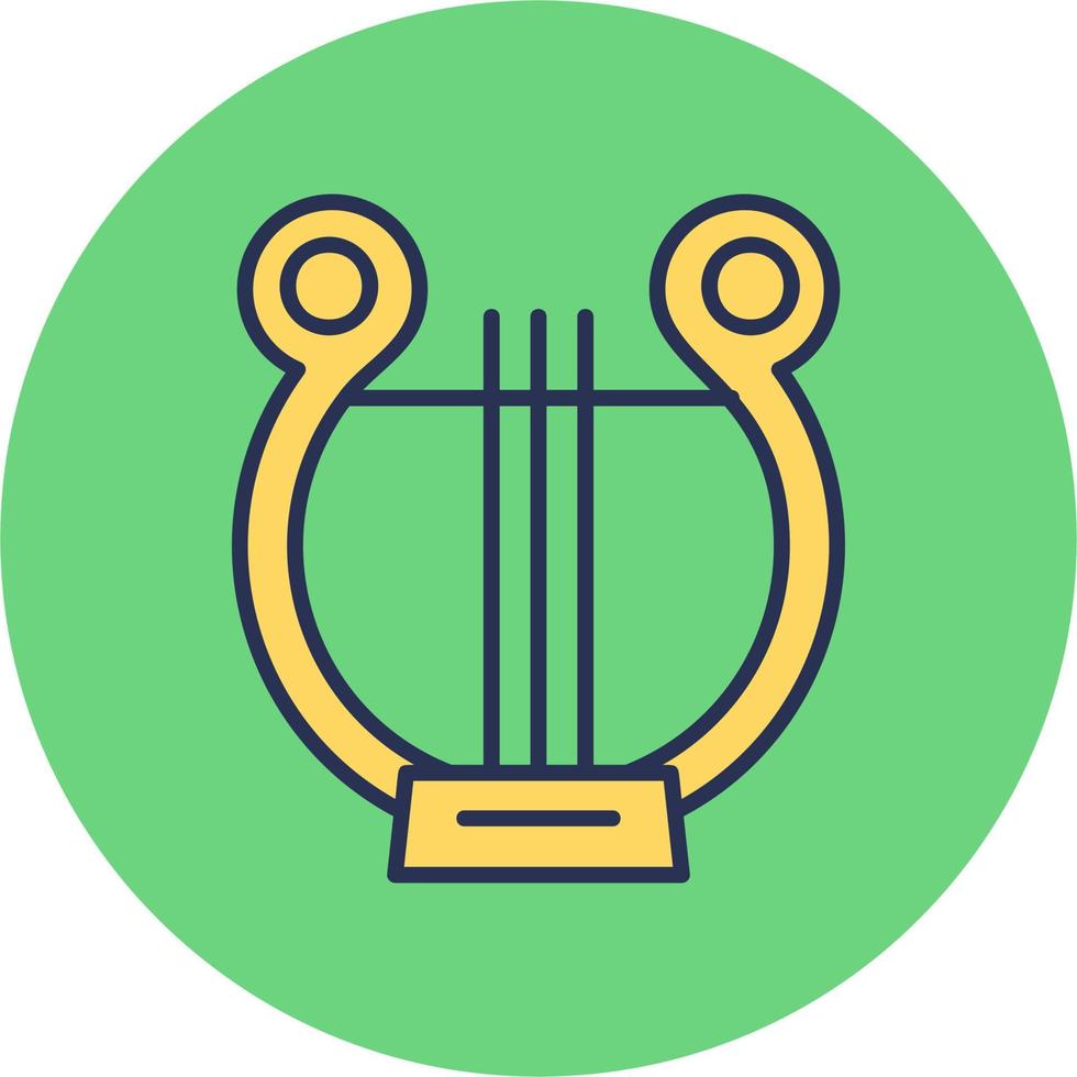 Lyre Vector Icon