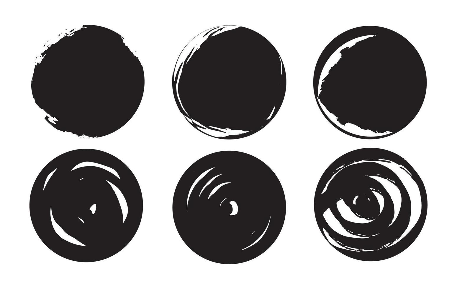 Vector abstract figure design black graphic elements for product design, banners and buttons