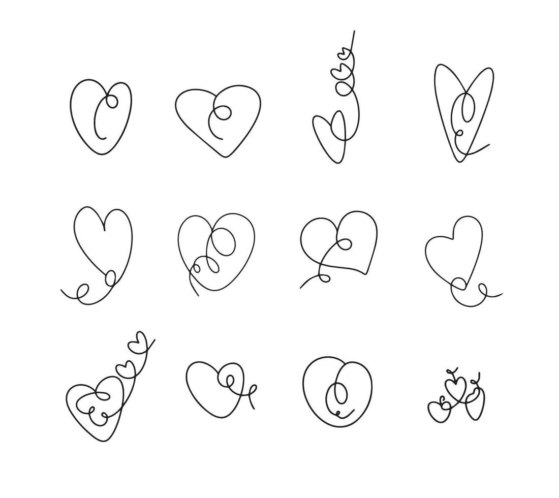Botany doodle vector design minimalistic wild flowers leaves for logo or tattoo Minimal line art for cover print or wallpaper