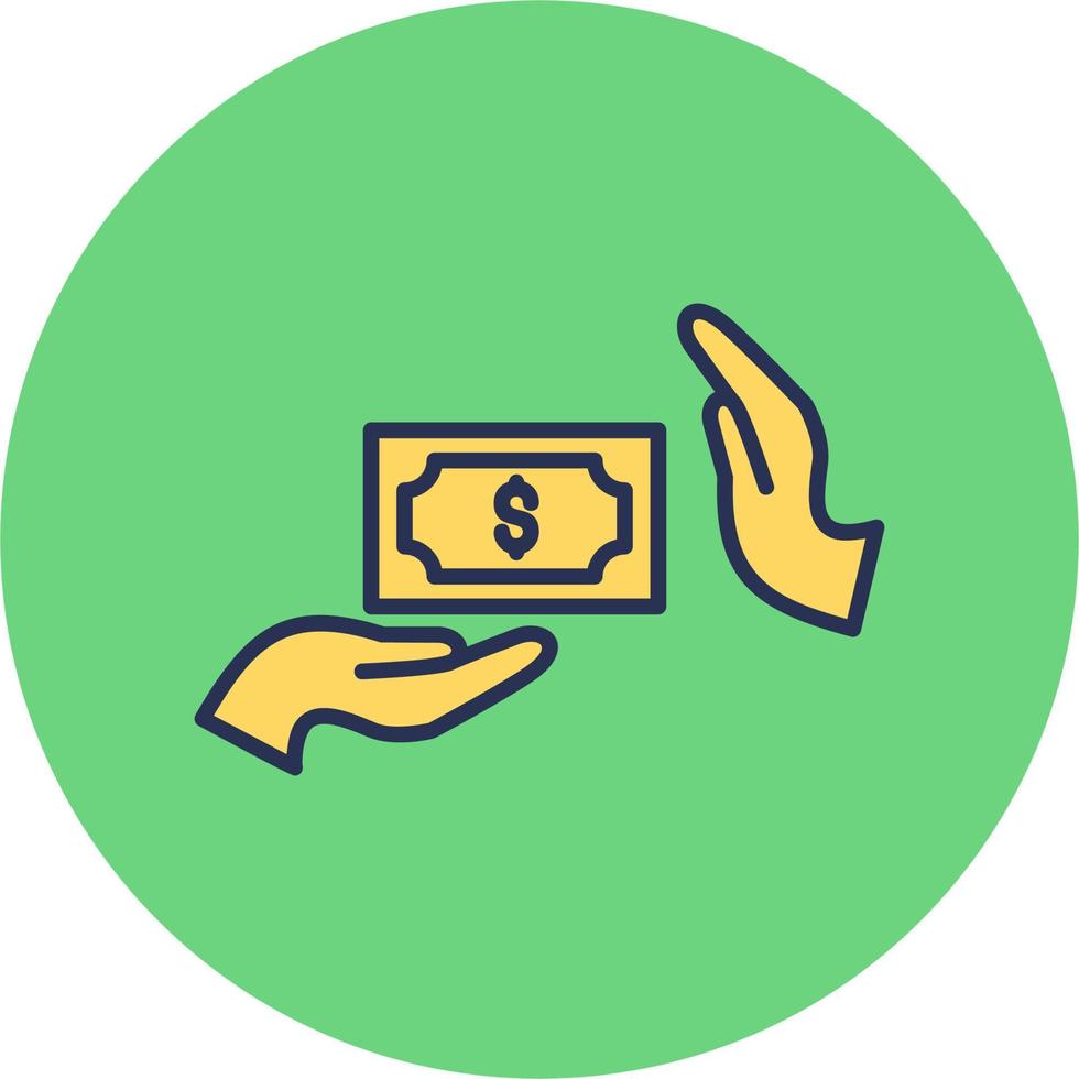 Bribery Rejection Vector Icon