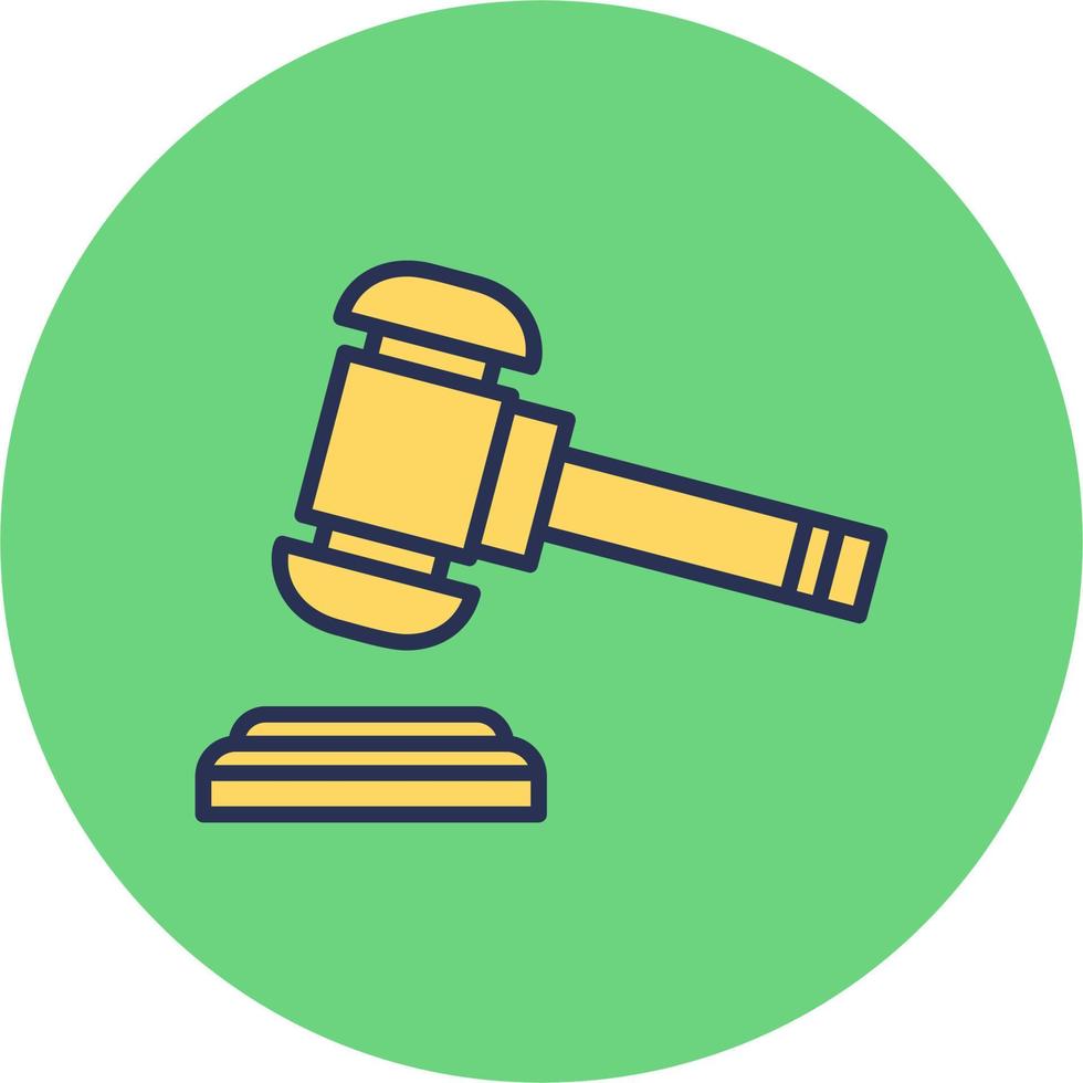 Judge Vector Icon