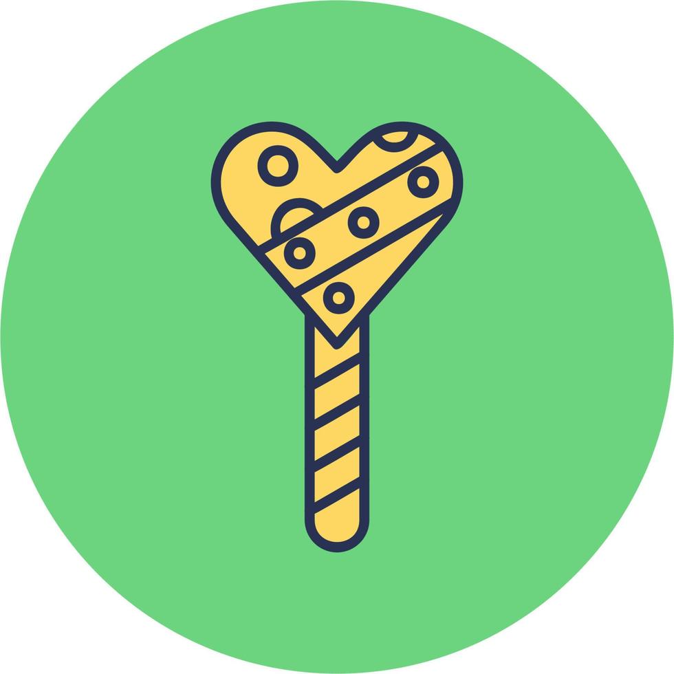 icono de vector de piruleta