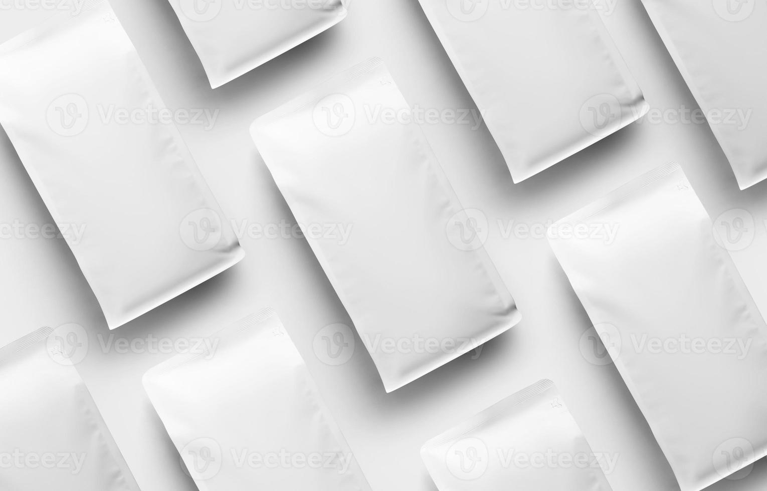Blank coffee bag mockup isolated in a removable background, concept for