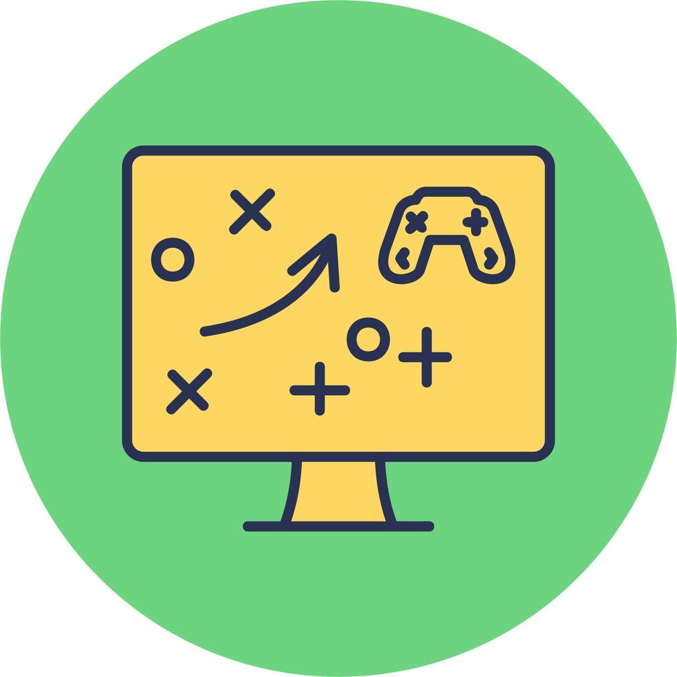 Game Plan Vector Icon