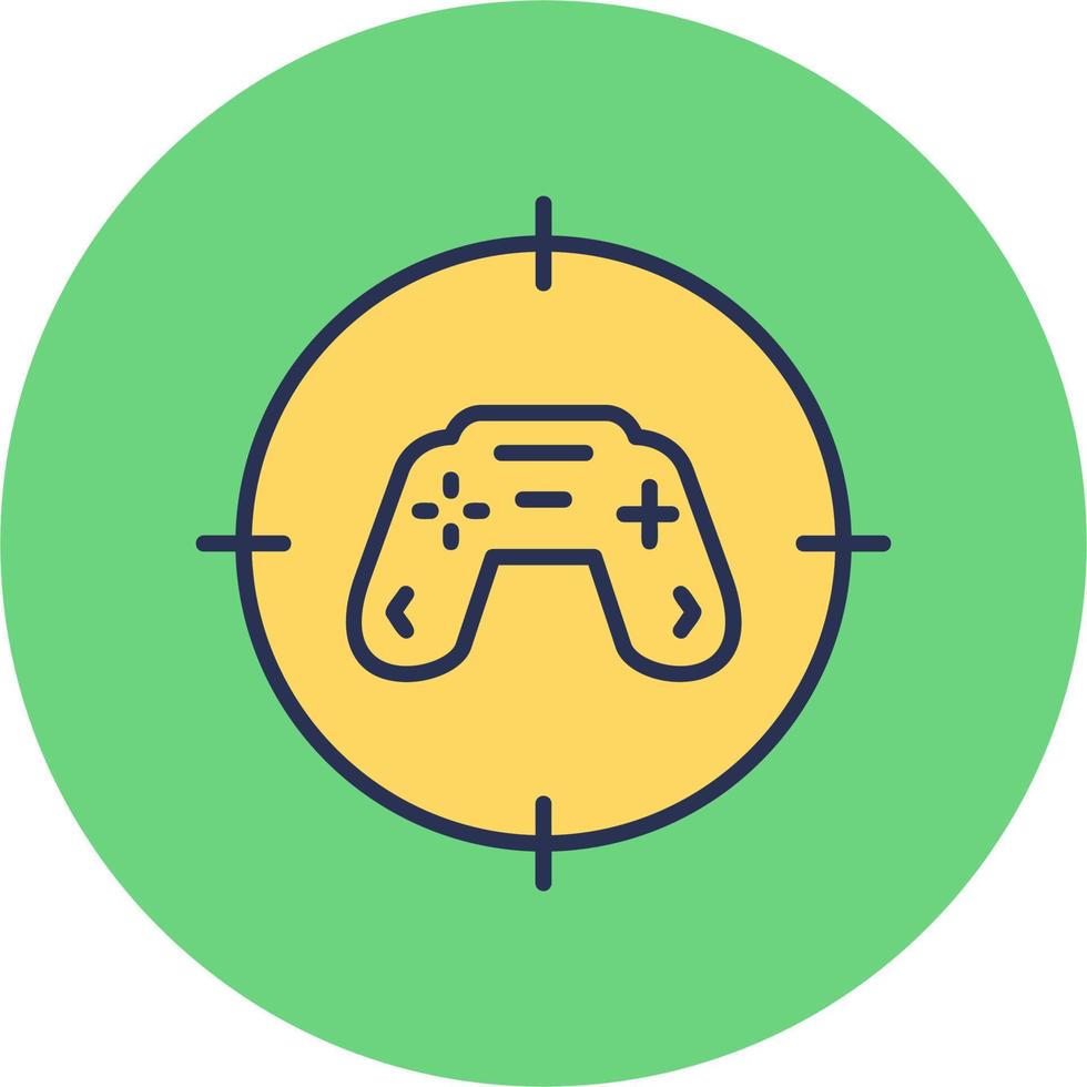 Shooting Game Vector Icon