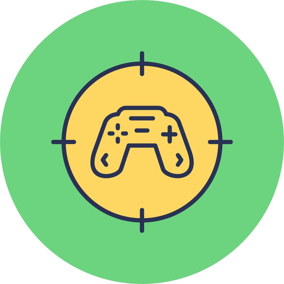 Shooting Game Vector Icon