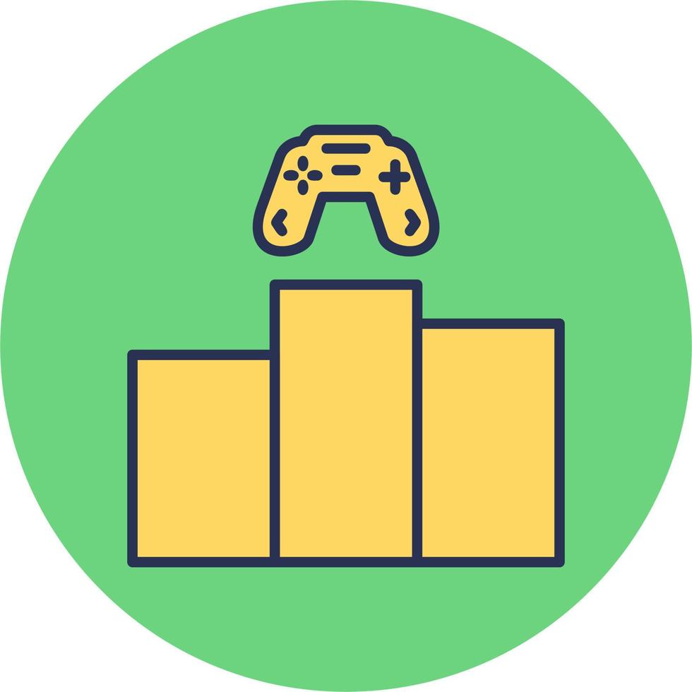 Podium Vector Icon