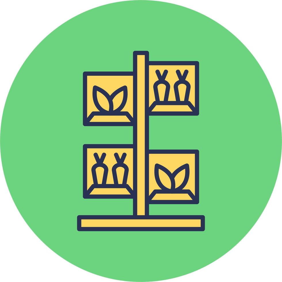 Vertical Farming Vector Icon