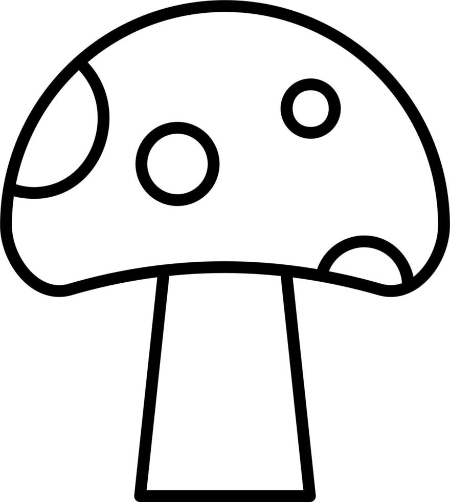 Mushroom Vector Icon