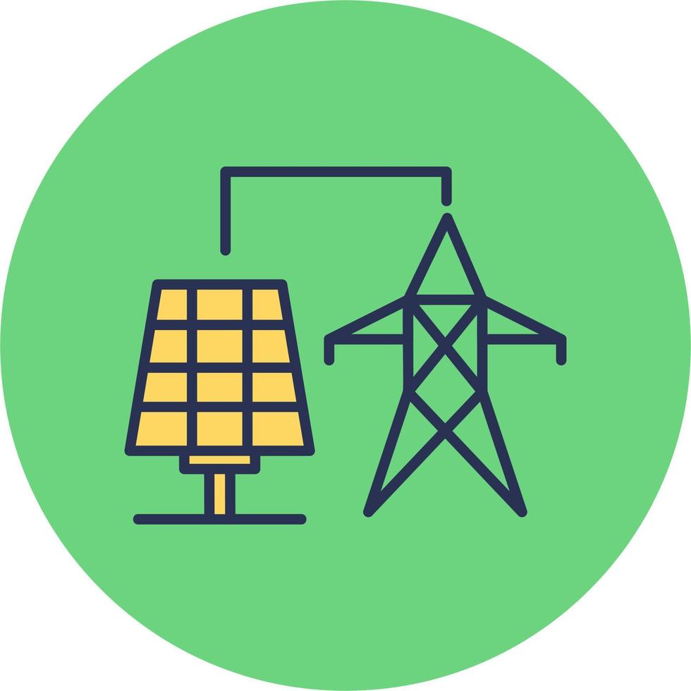Power Generation Vector Icon
