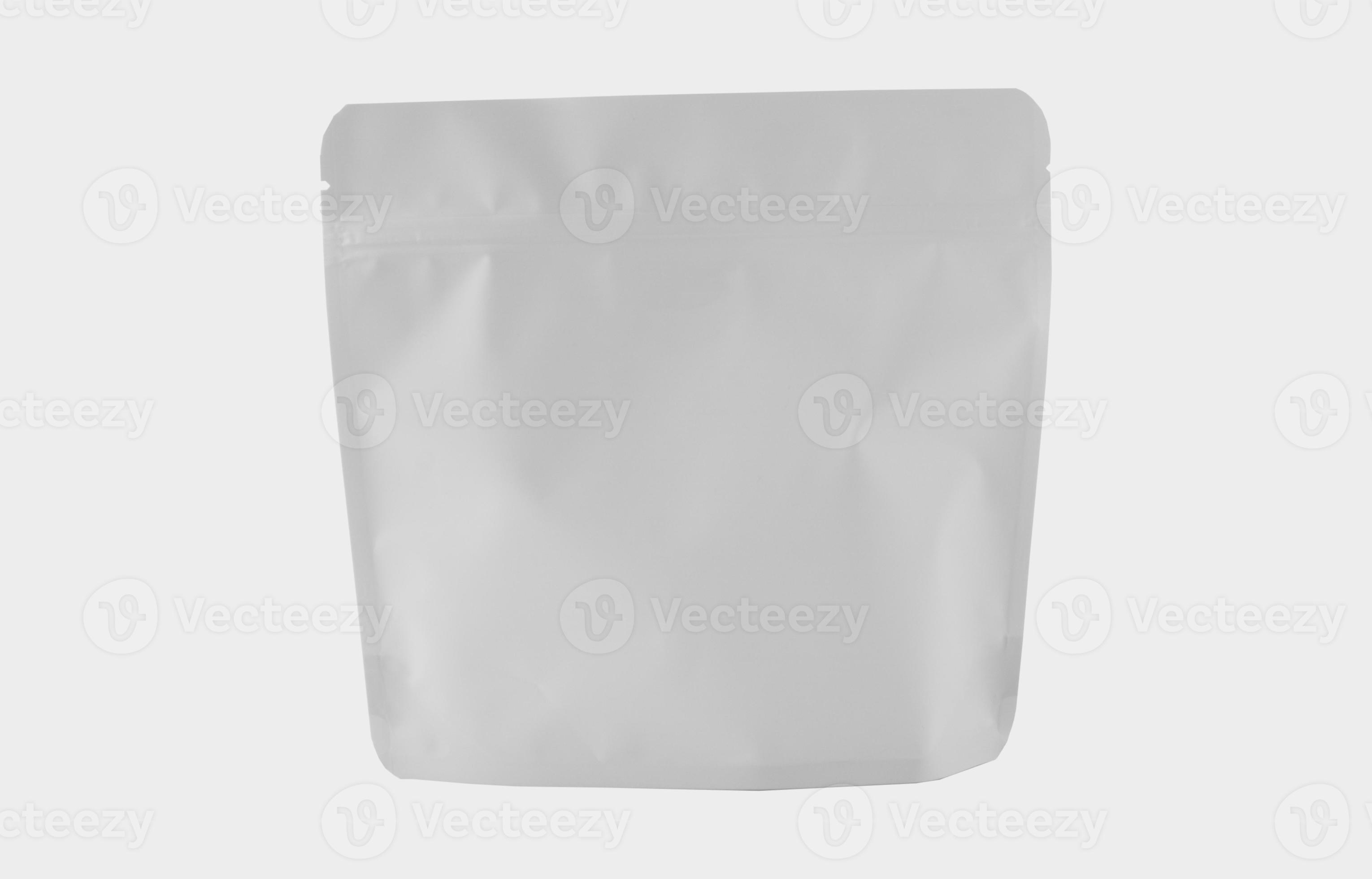 Blank coffee bag mockup isolated in a removable background, concept for