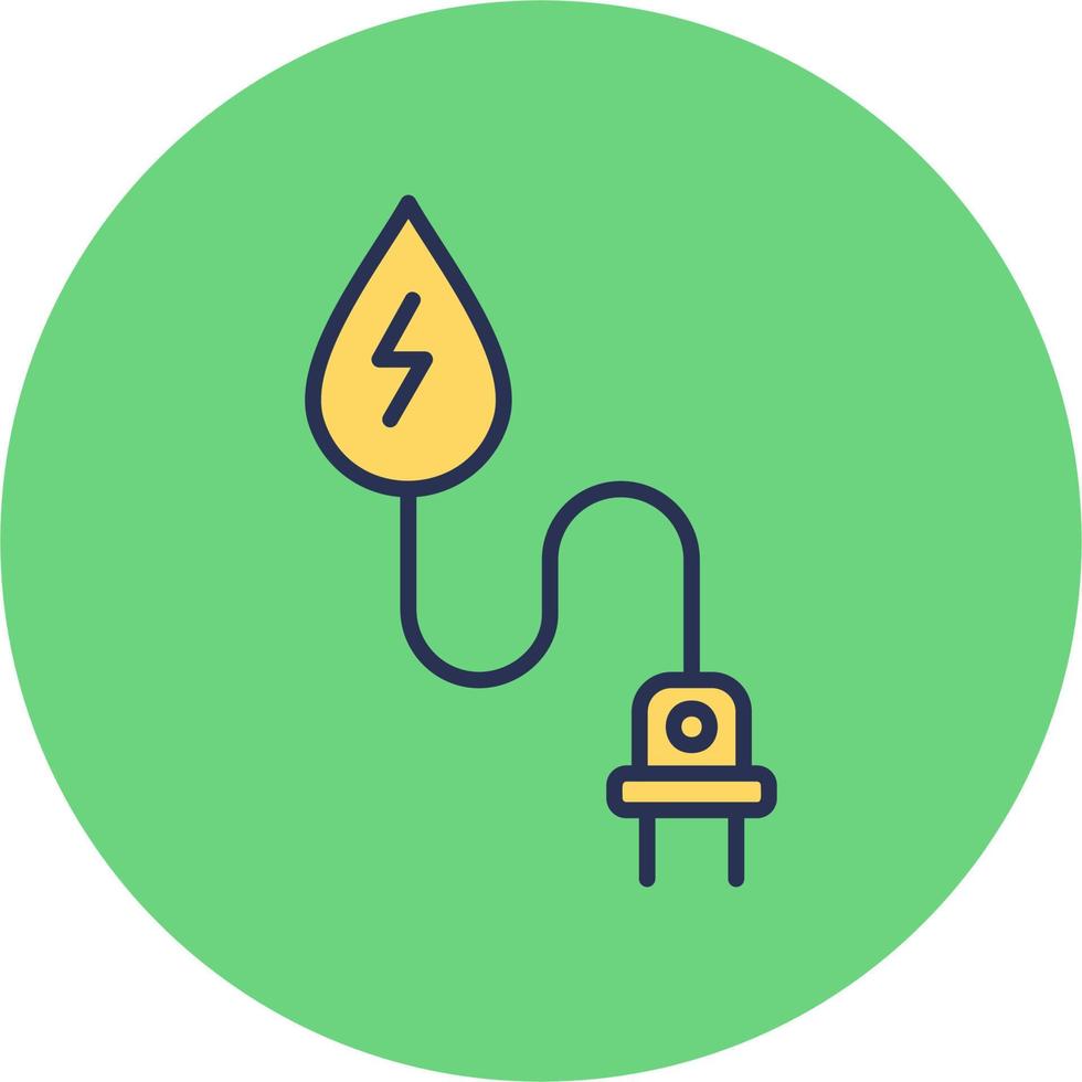 Hydro Power Vector Icon