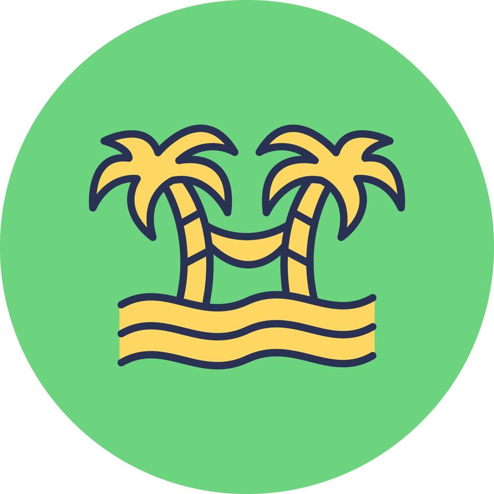 Hammock Vector Icon