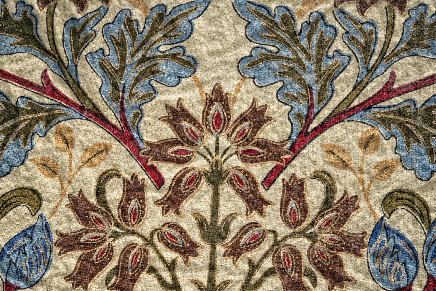 medieval fabric detail photo