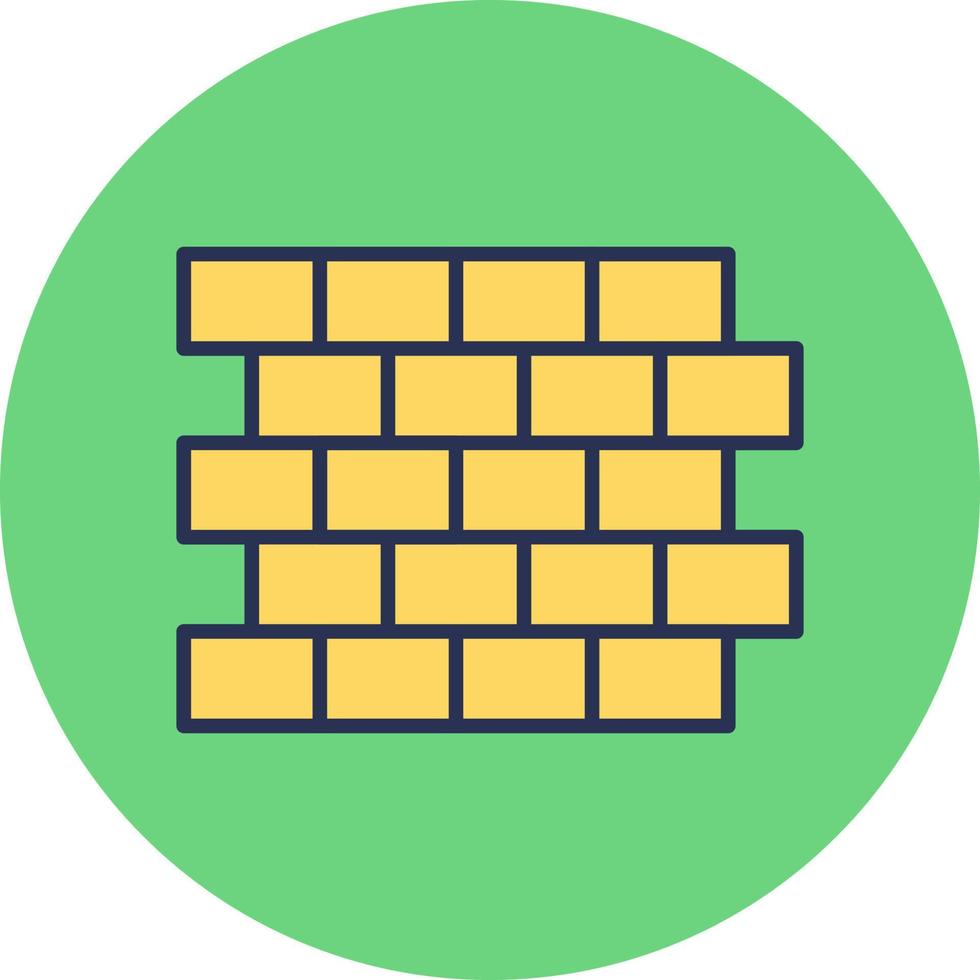 Brick Wall Vector Icon