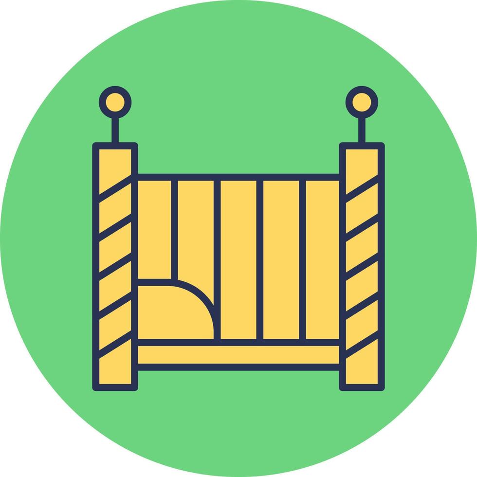 Cot Vector Icon