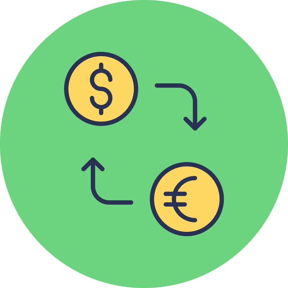 Currency Exchange Vector Icon