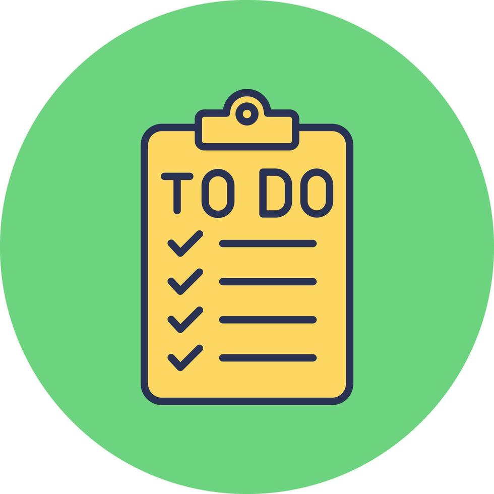 To Do List Vector Icon