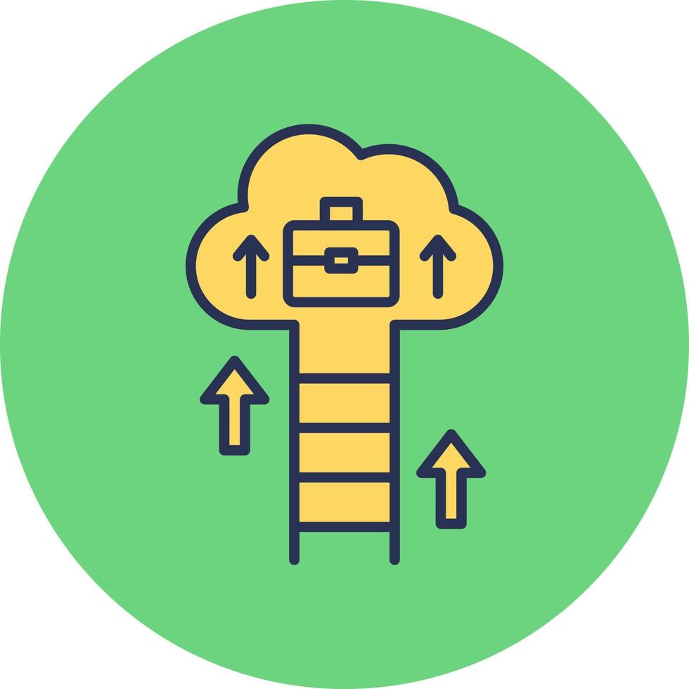 Career Path Vector Icon